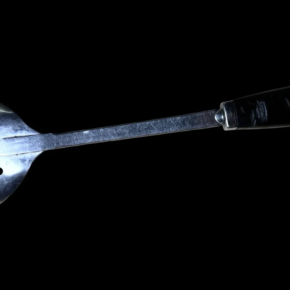 Ekco Stainless Steel Slotted Spoon Kitchen Utensil Cooking Serving USA READ